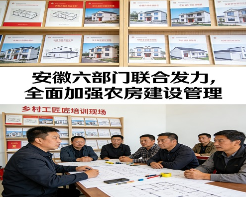 安徽六部门联合发力 全面加强农房建设管理 筑牢乡村安居防线